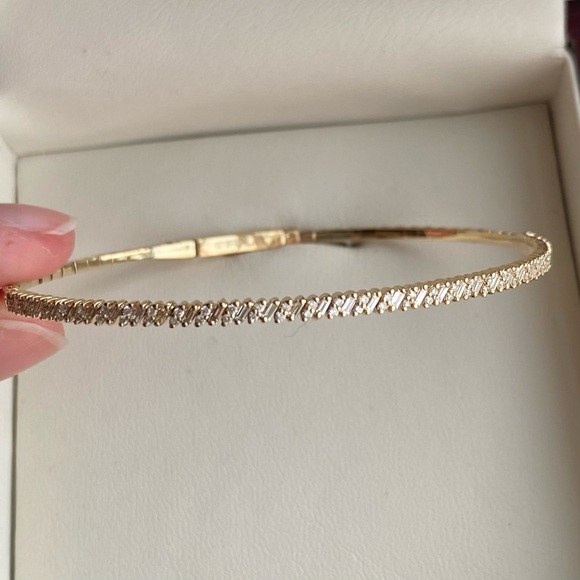 14k Gold Diamond Bracelet